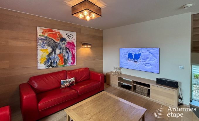 Luxe villa voor 8 personen met extra voorzieningen in Malmedy in de Ardennen
