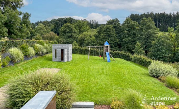 Luxe villa voor 8 personen met extra voorzieningen in Malmedy in de Ardennen