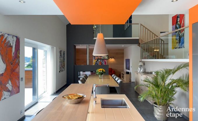 Luxe villa voor 8 personen met extra voorzieningen in Malmedy in de Ardennen