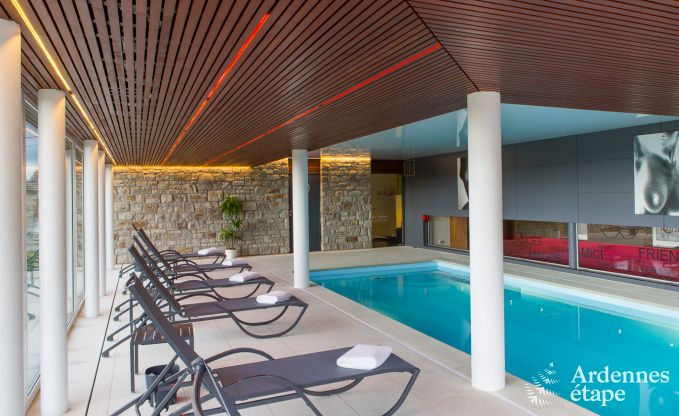 Luxe villa voor 8 personen met extra voorzieningen in Malmedy in de Ardennen