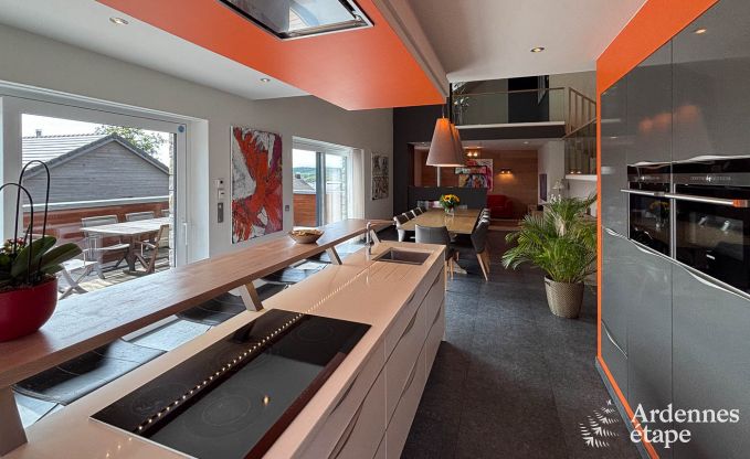 Luxe villa voor 8 personen met extra voorzieningen in Malmedy in de Ardennen
