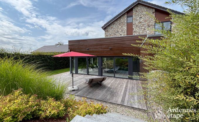 Luxe villa voor 8 personen met extra voorzieningen in Malmedy in de Ardennen