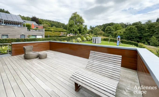 Luxe villa voor 8 personen met extra voorzieningen in Malmedy in de Ardennen