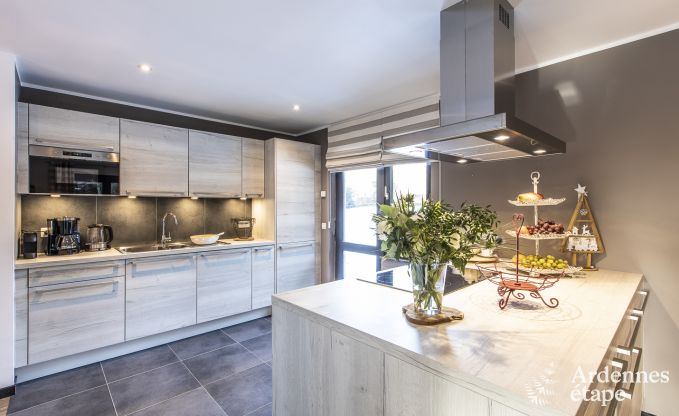 Vakantiehuis in Malmedy, Ardennen, 3 slaapkamers, 3 badkamers, babyuitrusting, terras, priv�tuin, beveiligde fietsenstalling