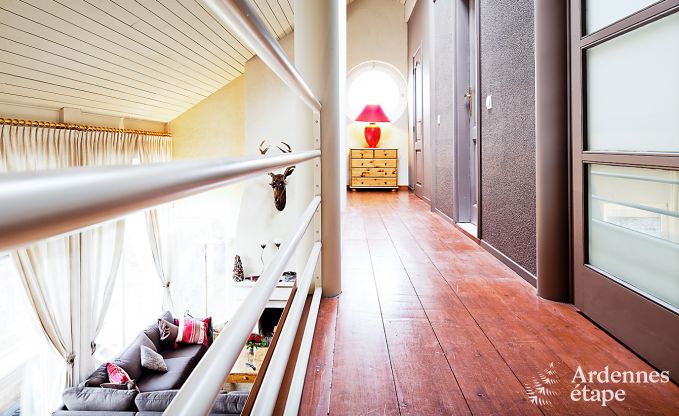 Ruim vakantiehuis voor 8 personen in Malmedy met 4 slaapkamers, sauna, open haard en privtuin