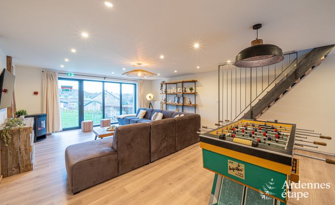 Ruime vakantiewoning in Manhay voor 15 personen met moderne faciliteiten in de Ardennen