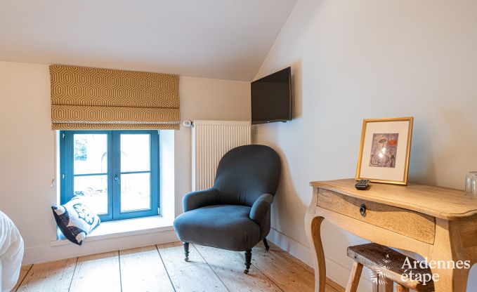 Charmant en stijlvol boerderijtje voor 14 personen en 2 honden in Manhay