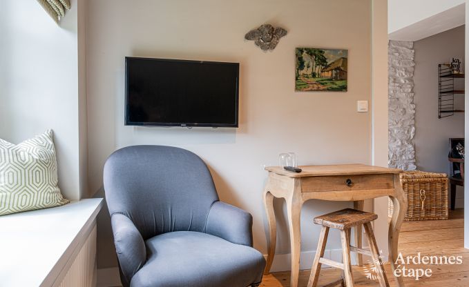 Charmant en stijlvol boerderijtje voor 14 personen en 2 honden in Manhay