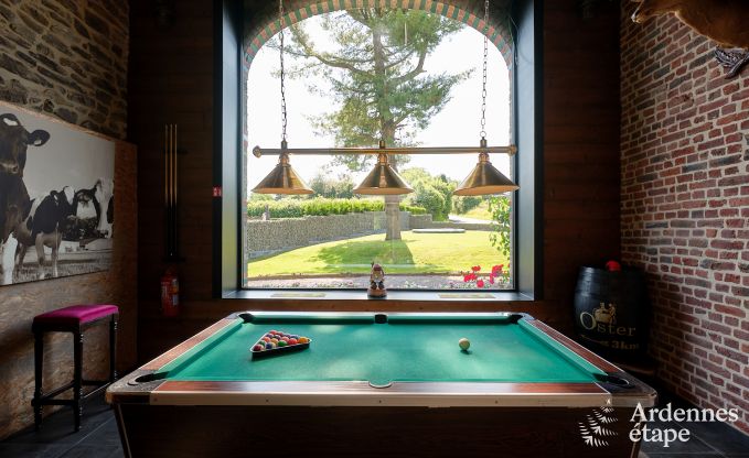 Vakantiehuis in Manhay voor 20 personen met 7 slaapkamers, eigen discotheek en bioscoop