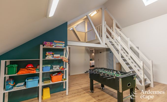 Vakantiehuis met sauna en spellen in Manhay voor 20 personen in de Ardennen