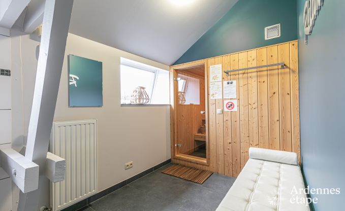 Vakantiehuis met sauna en spellen in Manhay voor 20 personen in de Ardennen