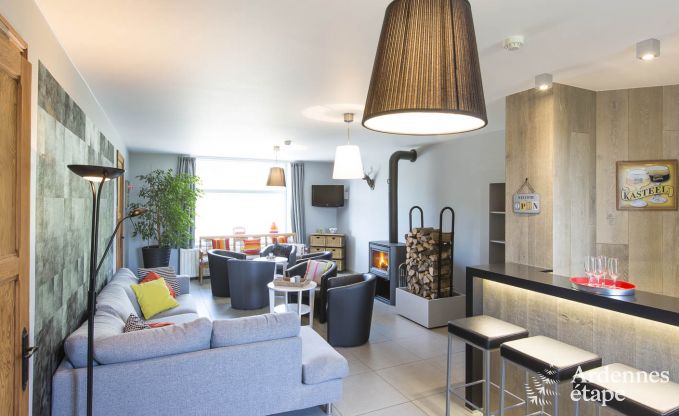 Vakantiehuis met sauna en spellen in Manhay voor 20 personen in de Ardennen