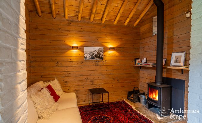 Charmant en stijlvol boerderijtje voor 14 personen en 2 honden in Manhay