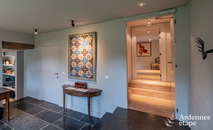 Charmant en stijlvol boerderijtje voor 14 personen en 2 honden in Manhay