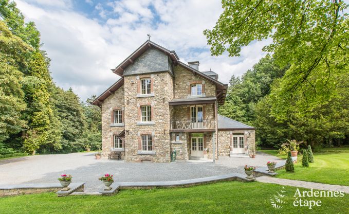 Luxe villa voor 12 personen in Manhay in de Ardennen