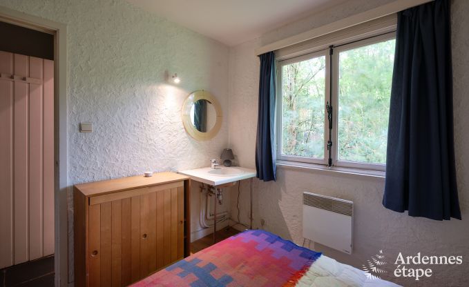 Houten chalet voor 6 personen te midden van de natuur in Marche-en-Famenne, Ardennen