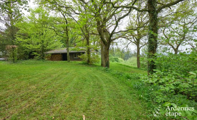 Houten chalet voor 6 personen te midden van de natuur in Marche-en-Famenne, Ardennen
