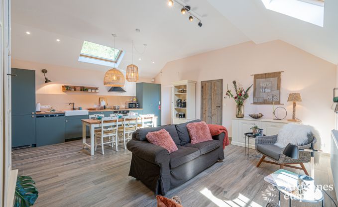 Charmant vakantiehuis aan het water in Marchin voor 4 personen