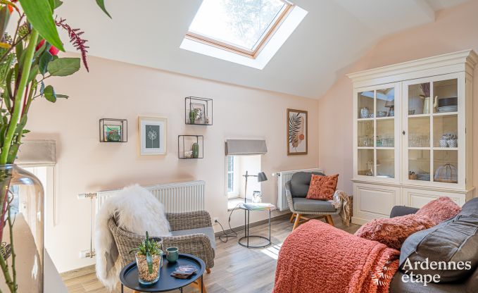 Charmant vakantiehuis aan het water in Marchin voor 4 personen