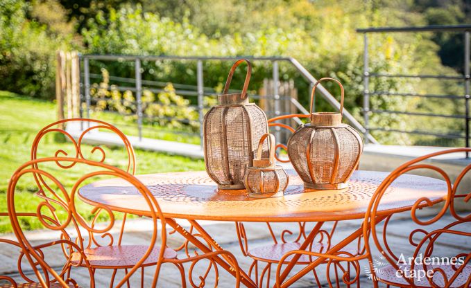 Charmant vakantiehuis aan het water in Marchin voor 4 personen