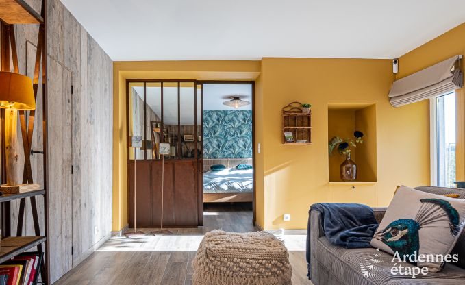 Charmant vakantiehuis aan het water in Marchin voor 4 personen