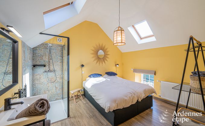 Charmant vakantiehuis aan het water in Marchin voor 4 personen