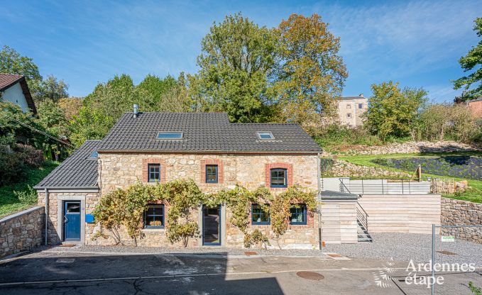 Charmant vakantiehuis aan het water in Marchin voor 4 personen