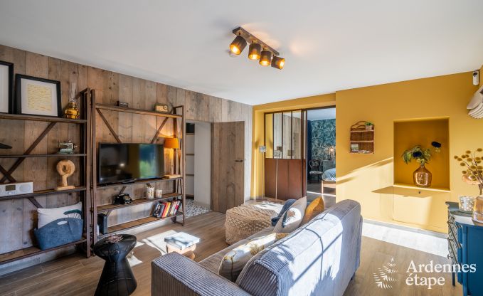 Charmant vakantiehuis aan het water in Marchin voor 4 personen