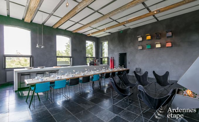 Luxe villa in de Ardennen te huur voor 21 pers. (Maredsous)