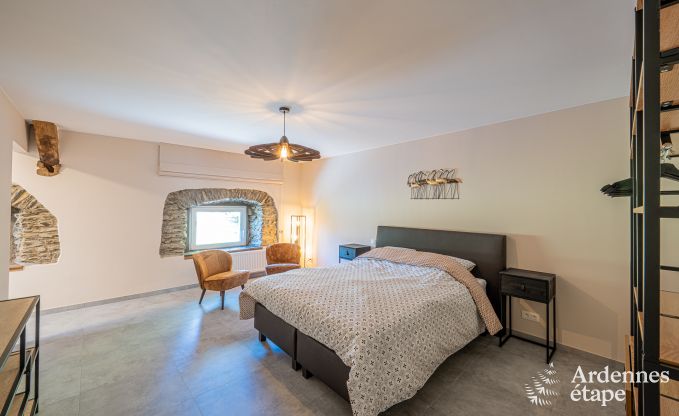 Rolstoeltoegankelijke vakantiewoning in Martelange voor 9 personen met priv�tuin