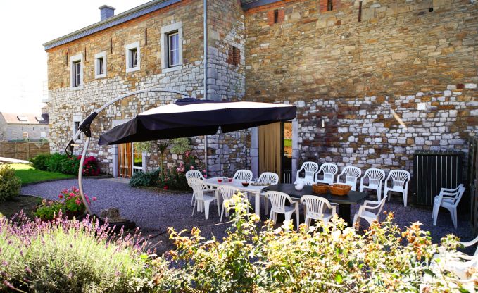 Vakantiehuis in Modave voor 20/22 personen in de Ardennen