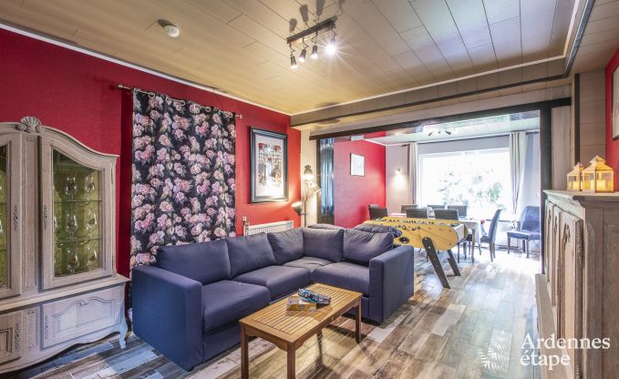 Vakantie midden in de natuur in de Ardennen: ruime villa in Houffalize (Nadrin) voor 28 personen met talrijke voorzieningen en diensten, huisdieren welkom