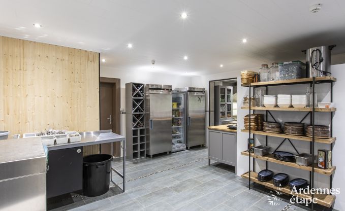 Vakantie midden in de natuur in de Ardennen: ruime villa in Houffalize (Nadrin) voor 28 personen met talrijke voorzieningen en diensten, huisdieren welkom