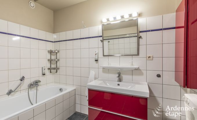 Vakantie midden in de natuur in de Ardennen: ruime villa in Houffalize (Nadrin) voor 28 personen met talrijke voorzieningen en diensten, huisdieren welkom