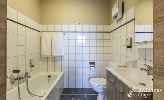 Vakantie midden in de natuur in de Ardennen: ruime villa in Houffalize (Nadrin) voor 28 personen met talrijke voorzieningen en diensten, huisdieren welkom