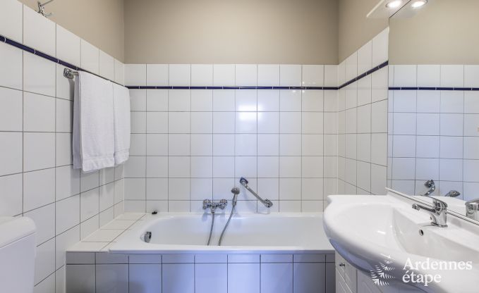 Vakantie midden in de natuur in de Ardennen: ruime villa in Houffalize (Nadrin) voor 18 personen met talrijke voorzieningen en diensten, huisdieren welkom