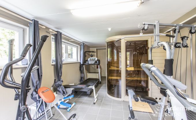 Vakantie midden in de natuur in de Ardennen: ruime villa in Houffalize (Nadrin) voor 18 personen met talrijke voorzieningen en diensten, huisdieren welkom