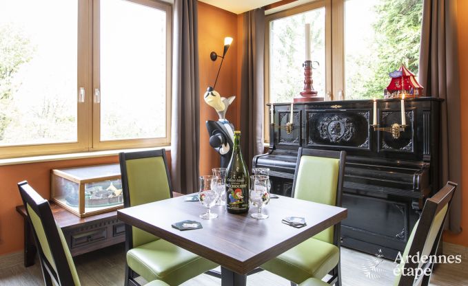 Vakantie midden in de natuur in de Ardennen: ruime villa in Houffalize (Nadrin) voor 18 personen met talrijke voorzieningen en diensten, huisdieren welkom