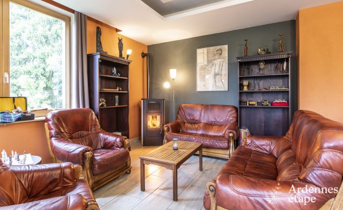 Vakantie midden in de natuur in de Ardennen: ruime villa in Houffalize (Nadrin) voor 18 personen met talrijke voorzieningen en diensten, huisdieren welkom