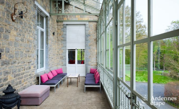Prachtig gerenoveerd kasteel met zwembad in Nassogne, Ardennen