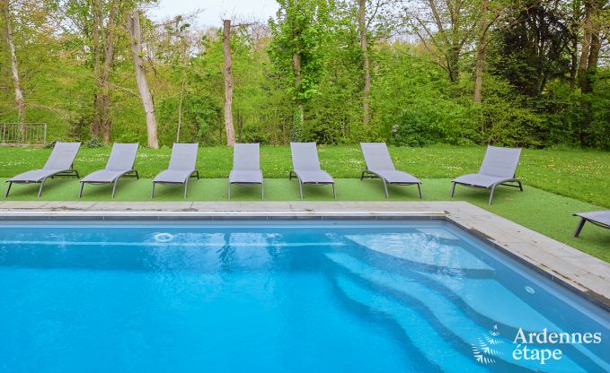 Prachtig gerenoveerd kasteel met zwembad in Nassogne, Ardennen