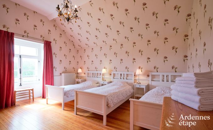 Prachtig gerenoveerd kasteel met zwembad in Nassogne, Ardennen