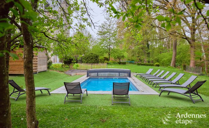 Prachtig gerenoveerd kasteel met zwembad in Nassogne, Ardennen