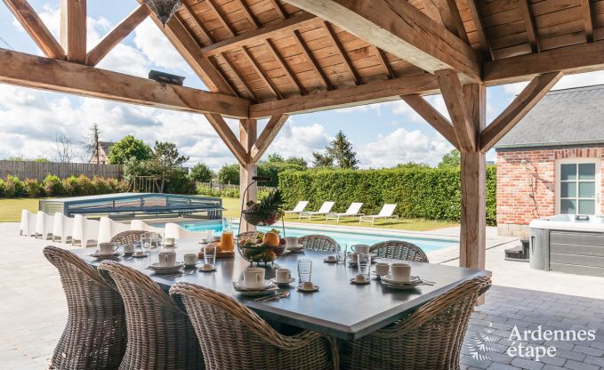 Luxe villa in Noiseux voor 8 personen in de Ardennen