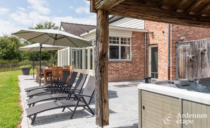 Luxe villa in Noiseux voor 8 personen in de Ardennen