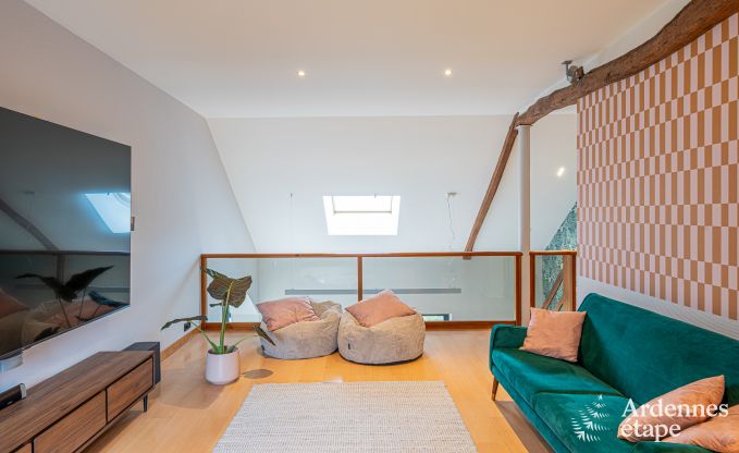 Vakantievilla in Ohey: luxe verblijf voor 10 personen met sauna, jacuzzi en priv�tuin