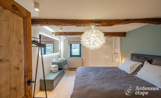 Vakantievilla in Ohey: luxe verblijf voor 10 personen met sauna, jacuzzi en priv�tuin