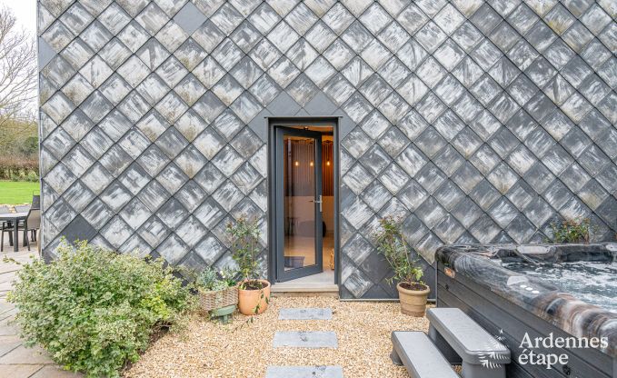 Vakantievilla in Ohey: luxe verblijf voor 10 personen met sauna, jacuzzi en priv�tuin