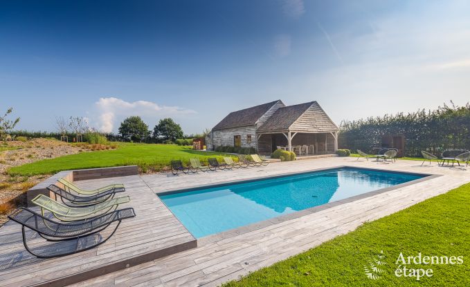 3.5-sterren vakantiehuis voor 2 personen met zwembad in Ohey