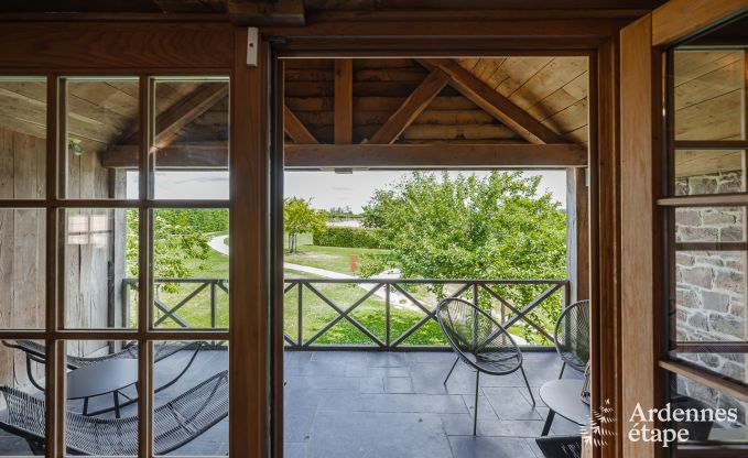 Luxueus appartement voor twee met zwembad in het prachtige Ohey